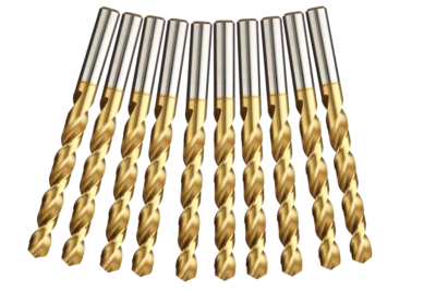 10 tlg. HSS-TIN Spiralbohrerset Metallbohrerset Satz Ø 12,1-13mm (0,1) - Bild 1 von 4