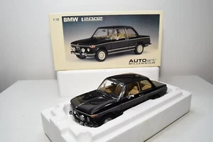 B69 1:18 AUTOART AUTO ART 70503 BMW 2002 L 2002L BLACK MIB VERY RARE! - Picture 1 of 24