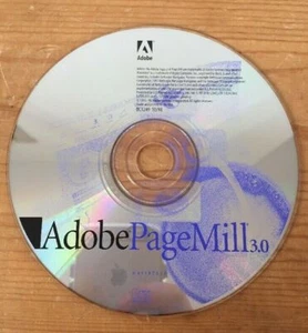 Vintage 1998 PageMill 3.0 Macintosh Mac HTML Wed Editor Software Install CD Disc - Picture 1 of 5