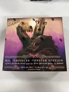 2024 Upper Deck SkyBox Capolavori Monster Edition Hobby Box - Foto 1 di 3