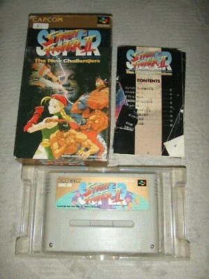 SUPER STREET FIGHTER II With Box Nintendo Super Family computer SFC SNES 81 - Image 1 of 4