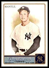 2011 Topps Allen & Ginter Mickey Mantle #7 New York Yankees