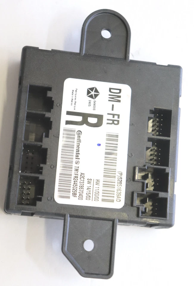 Modulo centralina porta anteriore destra Maserati Quattroporte VI M156 P52851639AD - Immagine 1 di 1