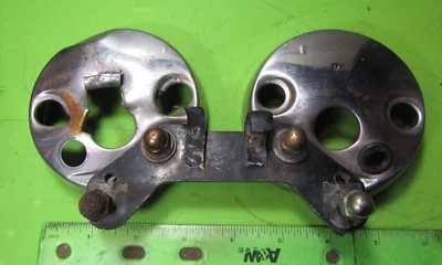 Soporte de montaje calibre motocicleta Honda CL 360 CB 360 CL350 CB350 # 7 vintage Foto 1 de 4