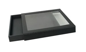 Tray Case Display with Detachable Magnetic Acrylic Lid Jewellery Storage Inserts - Picture 1 of 3