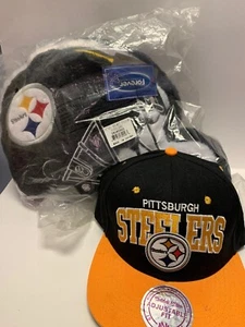 Pittsburgh Steelers NFL Helm Kissen und Mütze - Bild 1 von 8