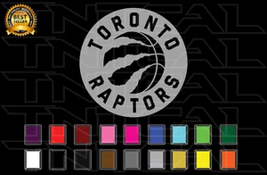 Toronto Raptors Decal Sticker Basketball Team Logo NBA Vinyl Car Window - Picture 1 of 2