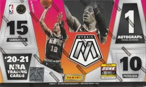 Panini Nba 2020-21 Mosaic Basketball Hobby Trading Card Box / 1Box - Picture 1 of 2