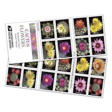 USPS New Cactus Flowers Booklet of 20