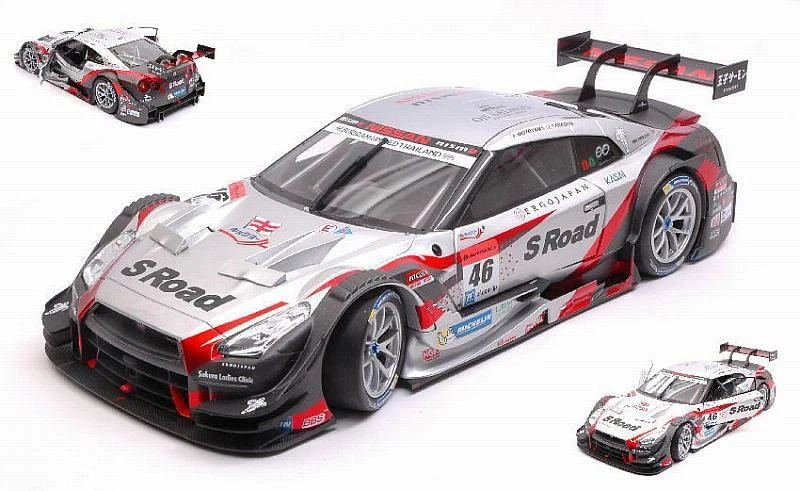 Nissan GT-R Winner Thailand SuperGT500 2015 Motoyama-Yanagida 1:18 EBBRO 81024 - Immagine 1 di 1