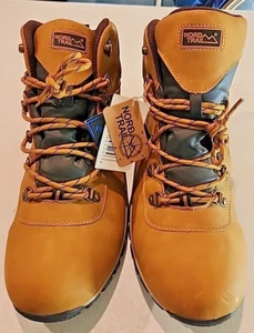 Nord Trail Edge Hi Mens Size 13M Hiking Boots Waterproof Wheat Tan New - Picture 1 of 7