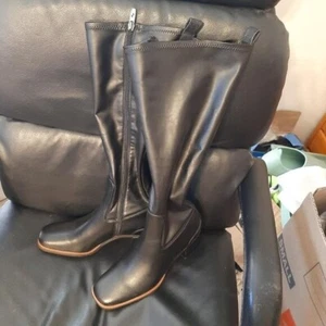 ¡NUEVO! Bota Alta Franco Sarto Mujer A-Figaro Hasta la Rodilla Negra Talla 7.5 - Imagen 1 de 8