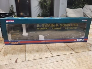 Corgi CC13601 DAF CF Curtainside - R Swain & Sons Ltd. - Picture 1 of 11
