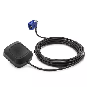 GPS Antenna Car Car Fakra 3m Cable for VW RNS 300 310 500 510 MFD 2 3 Command - Picture 1 of 2