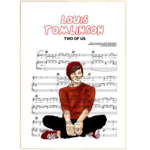 Louis Tomlinson - Two of Us Poster