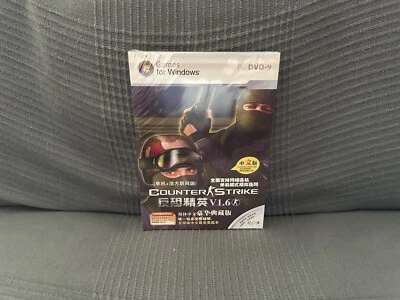 Counter-Strike V1.6 - Chinese DVD Box Edition PC NEW SEALED - Image 1 of 4