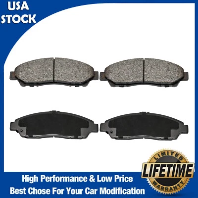 Par de pastilhas de freio dianteiras de cerâmica conjunto para ACURA MDX 2007-2013 ACURA RLX 2014-2017 - Imagem 1 de 4