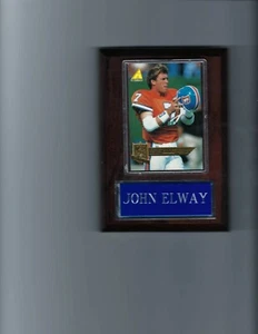 JOHN ELWAY PLAQUE DENVER BRONCOS FOOTBALL NFL C5 - Picture 1 of 1