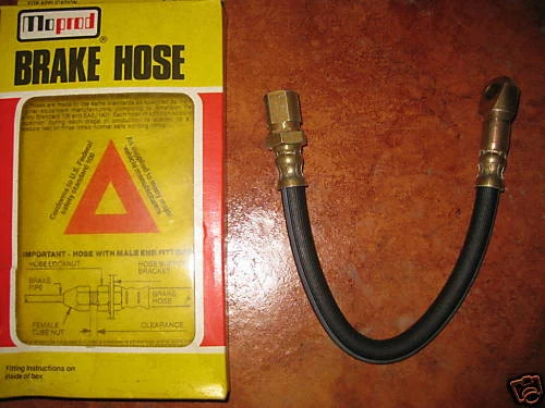 NUEVA MANGUERA DE FRENO DELANTERA FLEXIBLE - SE ADAPTA A: FIAT 124 (1966-74) Foto 1 de 1