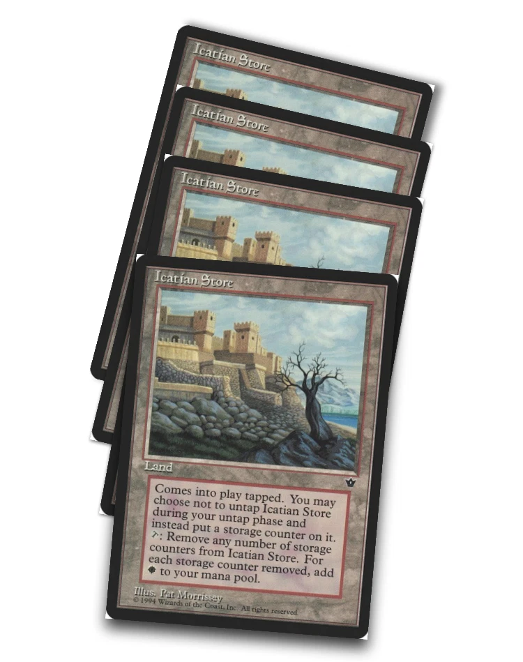 4x Icatian Store Fallen Empires Regular MTG Magic x4 - Playset - Image 1 of 1