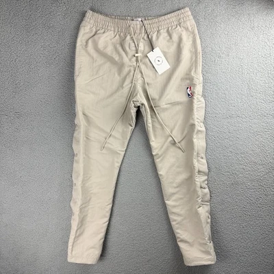 Nike Fear Of God Pants Men Extra Small String Beige Nylon Warm Up NBA Air FOG 1 - Image 1 of 4