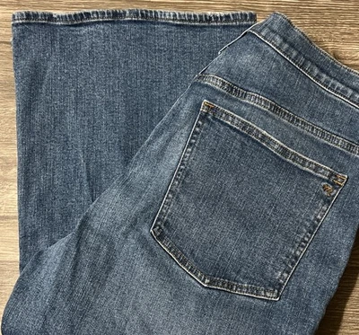 Jeans feminino Madewell skinny flare cintura alta lavagem média tamanho 31 (33x31) - Imagem 1 de 4