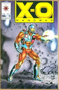 X-O Manowar #1 (1992) VG Shooter - Englehart - Windsor-Smith - Layton - Imagen 1 de 2