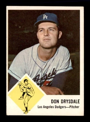 1963 Fleer #41 Don Drysdale VGEX X3259144 - Imagem 1 de 2
