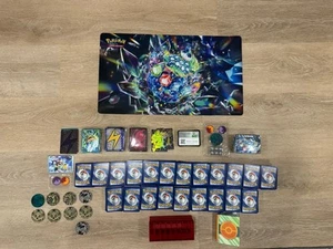 Pokémon gemischte Karten Lot zufällige Hüllen über 2.000 Karten Sammelmatte - Bild 1 von 11