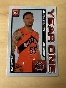2025 NBA PANINI INSTANT YEAR ONE 37 ALIJAH MARTIN TORONTO RAPTORS ROOKIE SP /200 - Picture 1 of 2