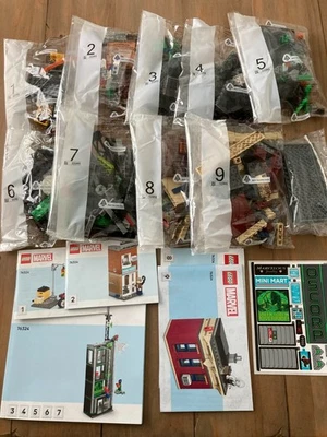 LEGO 76324 Marvel Spider-Man vs Oscorp - NO MINIFIGURES - Build Only! New! - Image 1 of 4