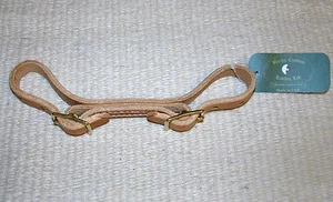 Genähter Leder Zügel Panzergurt für Trense / Kopfstück genäht individuell USA H418 - Bild 1 von 6