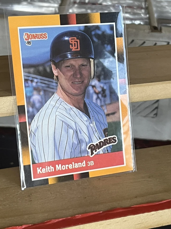 1988 Donruss Baseball's Best #266  Keith Moreland   San Diego Padres - Image 1 of 1