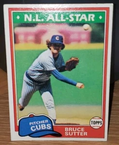 1981 Topps #590 Bruce Sutter Chicago Cubs N.L. ALLSTAR - Picture 1 of 7