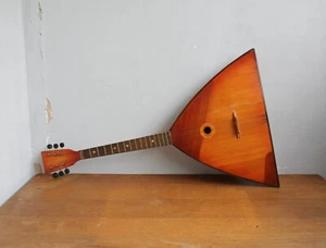 Vintage Balalaika, 6 Saiten, Sowjetische Konzert Balalaika, - Bild 1 von 11