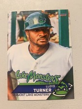 Lloyd Turner Card 2017 Vermont Lake Monsters Team Card