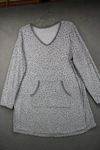 Croft & Barrow Women's Pajama Gown-Size Large-Velour - Picture 1 of 11