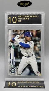 2020 Topps Series 1 Seattle Mariners KYLE LEWIS #64 ROY rookie RC mint LRG 10 - Picture 1 of 2