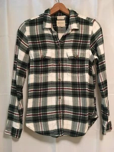 Women's American Eagle Ahh-Mazingly Soft Flannel Shirt Classic Fit SIZE SMALL - Picture 1 of 4