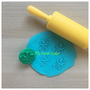 Timbro Ciuccio Nascita Embossing Pacifier Impronta Cookie Cutter Pdz Biscotti - Picture 1 of 1