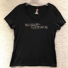 Harley Davidson Women's Medium V-Neck T-Shirt Dudley Perkins San Francisco CA