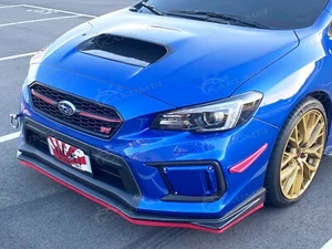 Kakumei ABS Fog Lamp Bezel Cover FIT 2018 2019 2020 2021 Subaru WRX STI Blue K7X - Picture 1 of 9