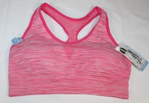 NEW JOCKEY seamfree sporties RACERBACK crop top modern fit PINK 2135 MEDIUM - Picture 1 of 5
