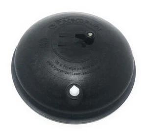 Tapa de válvula de agua Paramount con manómetro (negro) - Imagen 1 de 5