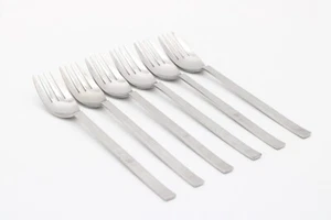 6x BSF Inox Derby Form horquillas de menú horquillas de acero inoxidable vintage longitud 19 cm - Imagen 1 de 5