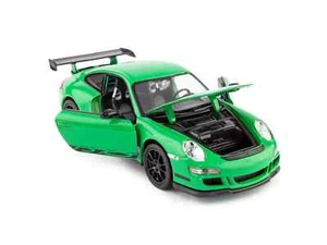 Welly 1:24 Porsche 911 GT3 RS Green Diecast Model Car 22495 – NEW - Picture 1 of 7