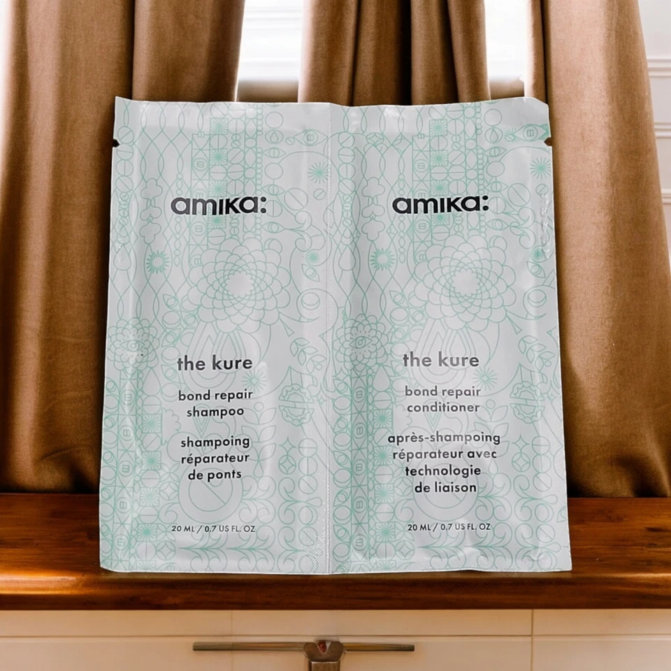 AMIKA THE KURE SHAMPOO & CONDITIONER DUO (20ML) - Image 1 of 1