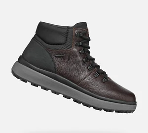 Scarpe Polacchini Scarponcini Geox Amphibiox Granito + Grip pelle marrone SCONTO - Imagen 1 de 7