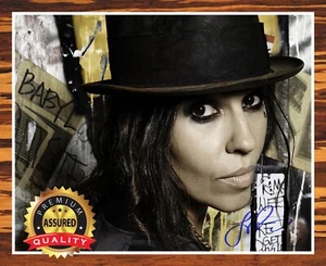 Linda Perry - Foto autografiada firmada 8 x 10 (4 no rubias) reimpresa - Imagen 1 de 4