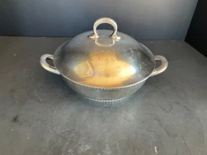 Vintage Reed & Barton Silver Soldered USN US Navy Covered Serving Dish - Picture 1 of 11